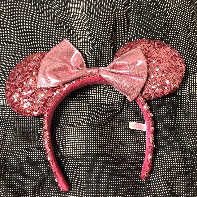 Disney ディズニー ミニー カチューシャ キラキラ ピンクの通販 By りとる S Shop ディズニーならラクマ