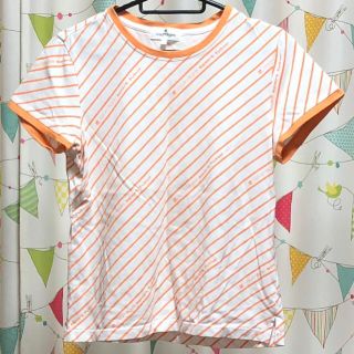 クレージュ(Courreges)のcourreges レディース ボーダー Tシャツ スポーツ ウェア(トレーニング用品)