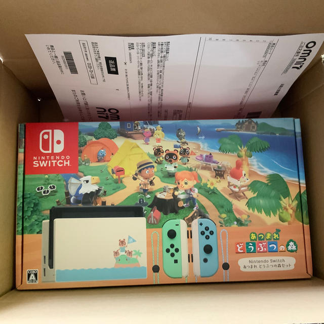 即日発送 領収書付きNintendo Switch あつまれどうぶつの森 セット