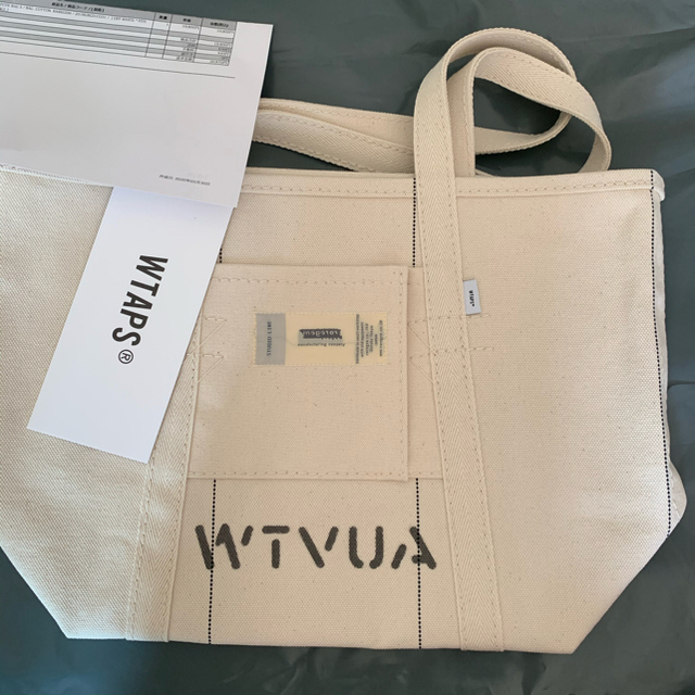 W)taps(ダブルタップス)の20SS WTAPS TOTE BAG S / BAG. COTTON メンズのバッグ(トートバッグ)の商品写真