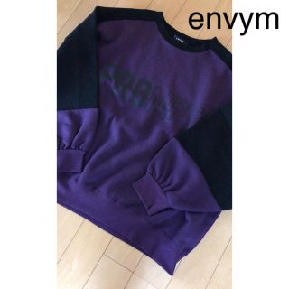 アンビー(ENVYM)のenvym(トレーナー/スウェット)