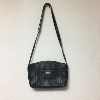 ランバン(LANVIN)の【LANVIN】 ショルダーバッグ レザー ネイビー(ショルダーバッグ)