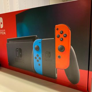 ニンテンドースイッチ(Nintendo Switch)の6/5発送　Nintendo Switch ネオン　新品(家庭用ゲーム機本体)