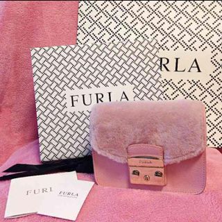 フルラ(Furla)のフルラ レア新品 ムートンメトロポリス(ショルダーバッグ)