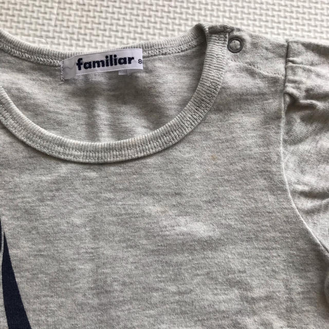 familiar(ファミリア)の【美品】ファミリア　familiar Ｔシャツ　80  キッズ/ベビー/マタニティのベビー服(~85cm)(Ｔシャツ)の商品写真