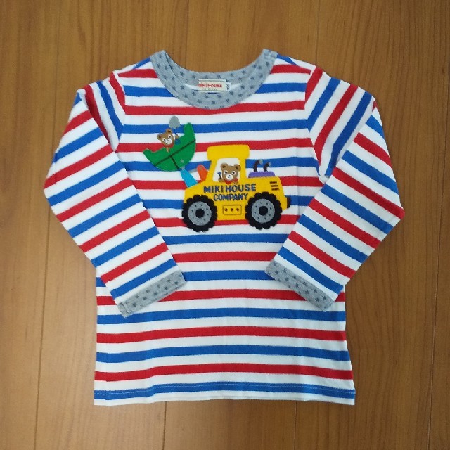 mikihouse(ミキハウス)のミキハウス ロンT100 キッズ/ベビー/マタニティのキッズ服男の子用(90cm~)(Tシャツ/カットソー)の商品写真