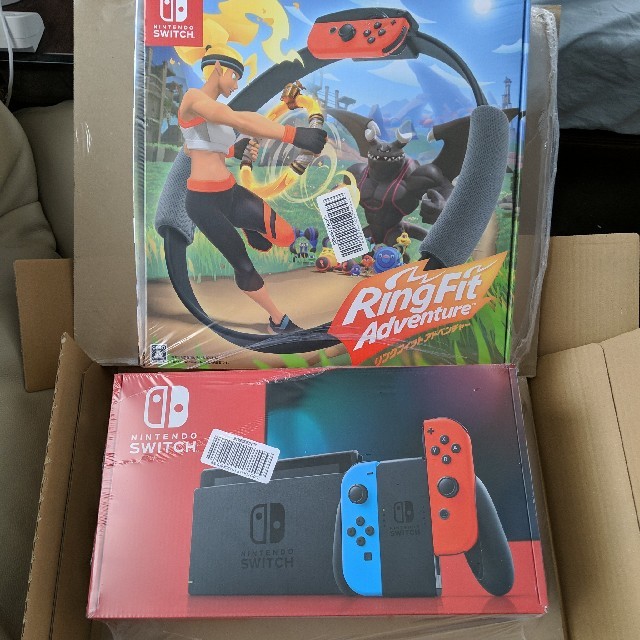 最新情報 Nintendo リングフィットアドベンチャー ネオン Switch