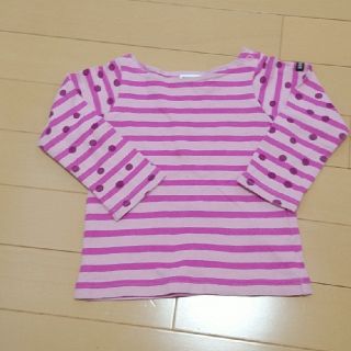 ブリーズ(BREEZE)のBREEZE　ボーダーカットソー　90cm(Tシャツ/カットソー)