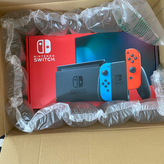 新品　Switch 任天堂スイッチ 本体 ネオンブルー ニンテンドウゲームソフト/ゲーム機本体