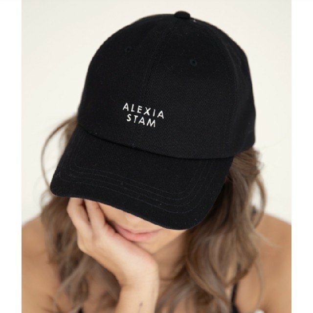 ALEXIA STAM(アリシアスタン)のALEXIASTAM ロゴcap レディースの帽子(キャップ)の商品写真