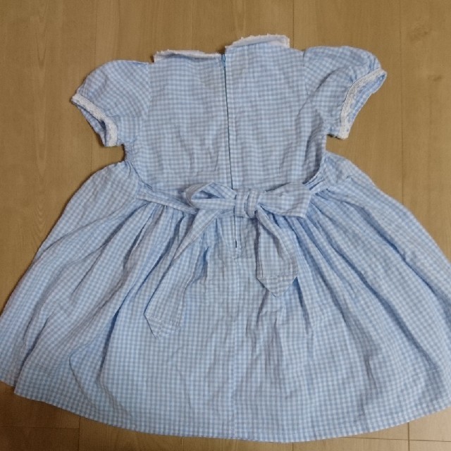 にこさま専用スモッキングワンピース キッズ/ベビー/マタニティのキッズ服女の子用(90cm~)(ワンピース)の商品写真