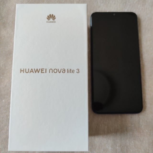 HUAWEI  nova lite 3  オーロラブルー