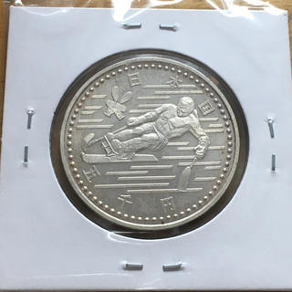長野オリンピック記念5000円硬貨　3次パラスキー(貨幣)