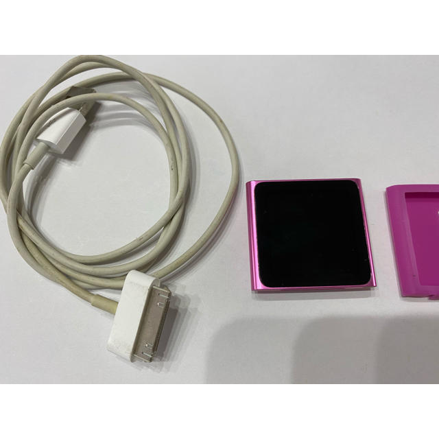 Apple(アップル)のiPod nano (第6世代) ピンク 8GB スマホ/家電/カメラのオーディオ機器(ポータブルプレーヤー)の商品写真