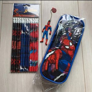 スパイダーマン文房具セット(ペンケース/筆箱)