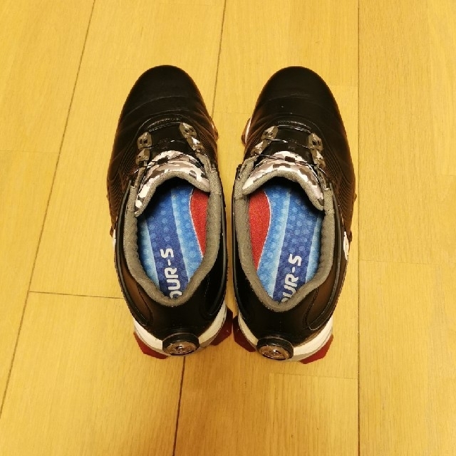 FootJoy(フットジョイ)のフットジョイ TOUR-S  boa  25.5cm   footjoy 黒 スポーツ/アウトドアのゴルフ(シューズ)の商品写真