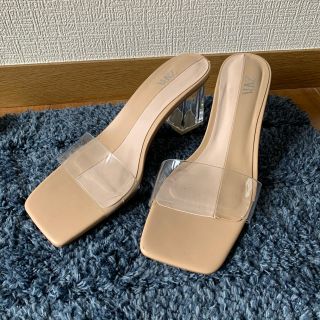 ザラ(ZARA)のzara クリアサンダル(サンダル)