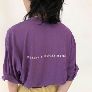 トゥデイフル(TODAYFUL)の人気完売！新品未使用品♡TODAYFUL♡Back print T-Shirts(Tシャツ(半袖/袖なし))