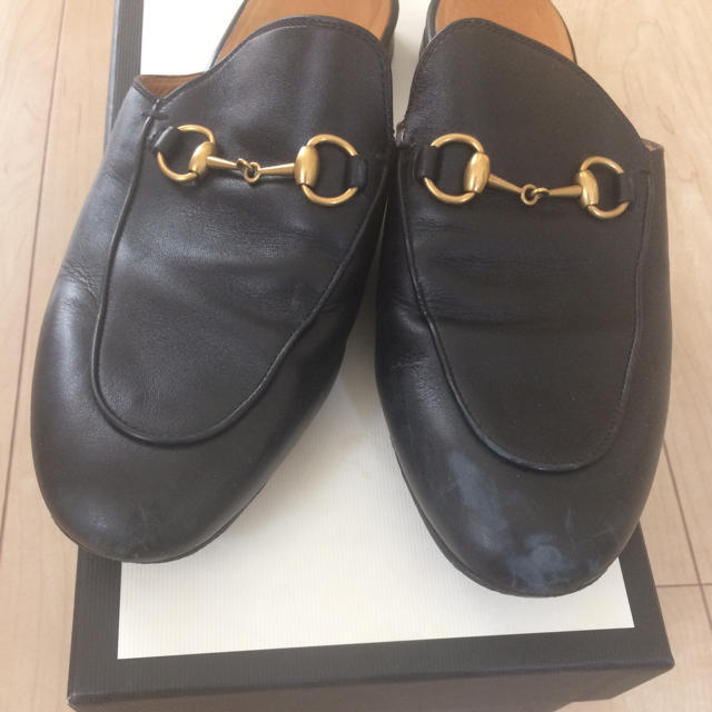 Gucci(グッチ)のGUCCI プリンスタウン size38 レディースの靴/シューズ(ローファー/革靴)の商品写真