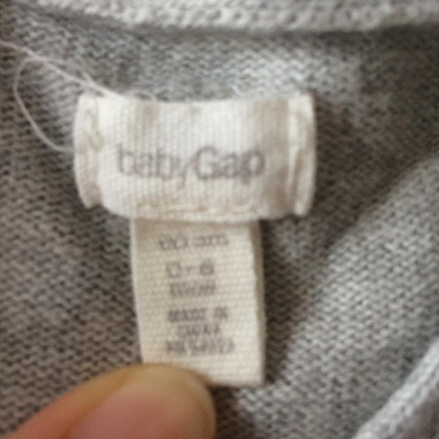 babyGAP(ベビーギャップ)のbabygap カーディガン キッズ/ベビー/マタニティのベビー服(~85cm)(カーディガン/ボレロ)の商品写真