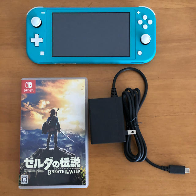 任天堂(ニンテンドウ)のNintendo Switch  Lite　ゼルダの伝説　 エンタメ/ホビーのゲームソフト/ゲーム機本体(家庭用ゲーム機本体)の商品写真