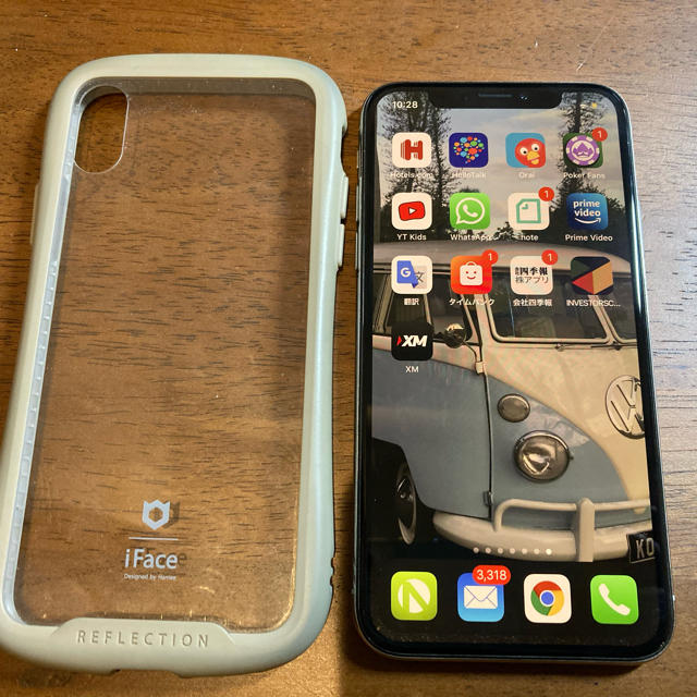 廉さん専用 iPhone X シルバー 256 GB SIMフリー ケース付き 正規品