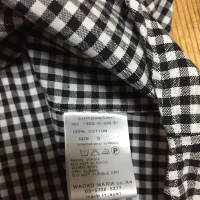 WACKO MARIA(ワコマリア)のワコマリア ギンガム　チェックシャツ メンズのトップス(シャツ)の商品写真
