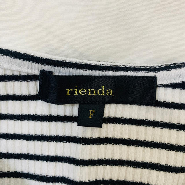 rienda(リエンダ)の【古着】rienda ノースリーブ トップス レディースのトップス(カットソー(半袖/袖なし))の商品写真