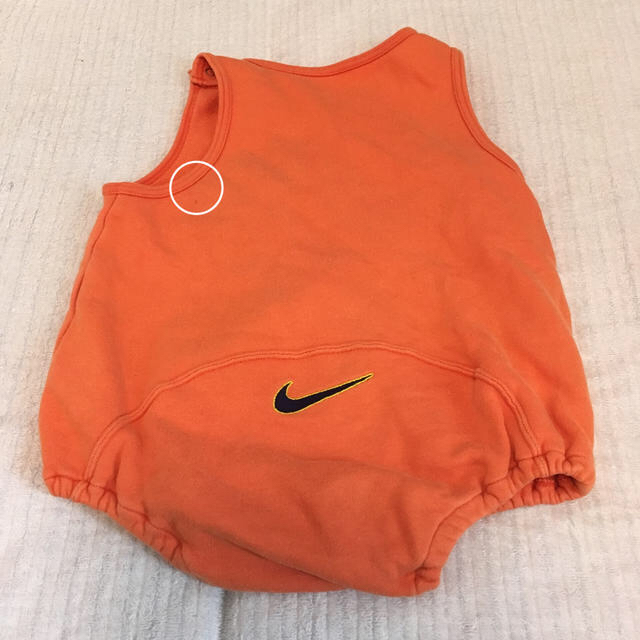 NIKE(ナイキ)のNIKE ロンパース 袖なし 80 キッズ/ベビー/マタニティのベビー服(~85cm)(ロンパース)の商品写真