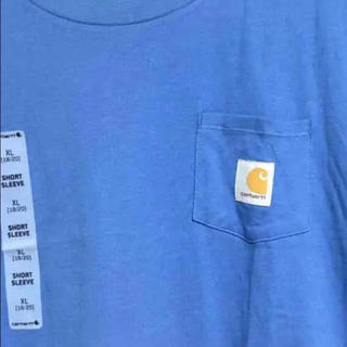 カーハート(carhartt)のcarhartt カーハート Tシャツ 水色(Tシャツ/カットソー(半袖/袖なし))