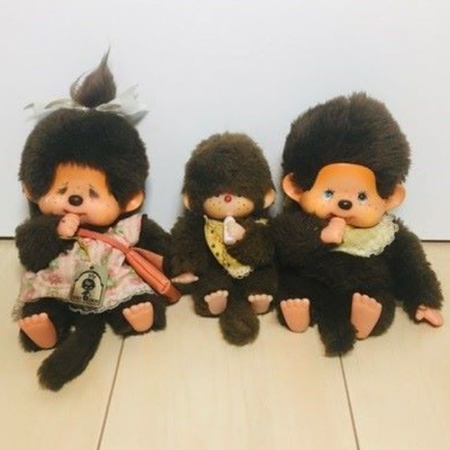 値下げしました!初代 モンチッチ 3体 アンティークの通販 by 値下げしました!初代 モンチッチ 3体 アンティークの通販 by