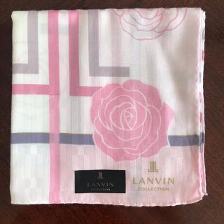 ランバン(LANVIN)のランバン LANVIN 女性用ハンカチ 新品です☆(ハンカチ)