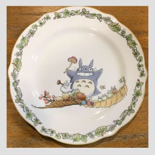 ノリタケ(Noritake)の【１・２度使用】Noritake TOTORO となりのトトロ22cmプレート(食器)