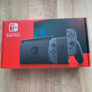 Nintendo Switch グレー　中古品　店舗印あり(家庭用ゲーム機本体)