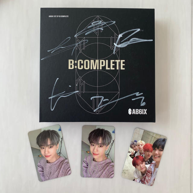 AB6IX エビ サイン入り CD 『B:COMPLETE』