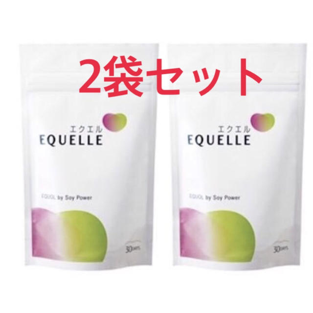 大塚製薬(オオツカセイヤク)の126④ エクエル新品◆ 大塚製薬 エクエル パウチタイプ 120粒2袋セット 食品/飲料/酒の健康食品(その他)の商品写真