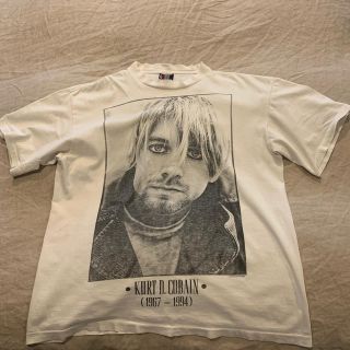 フィアオブゴッド(FEAR OF GOD)の90s Nirvana KURT COBAIN ヴィンテージT 希少(Tシャツ/カットソー(半袖/袖なし))