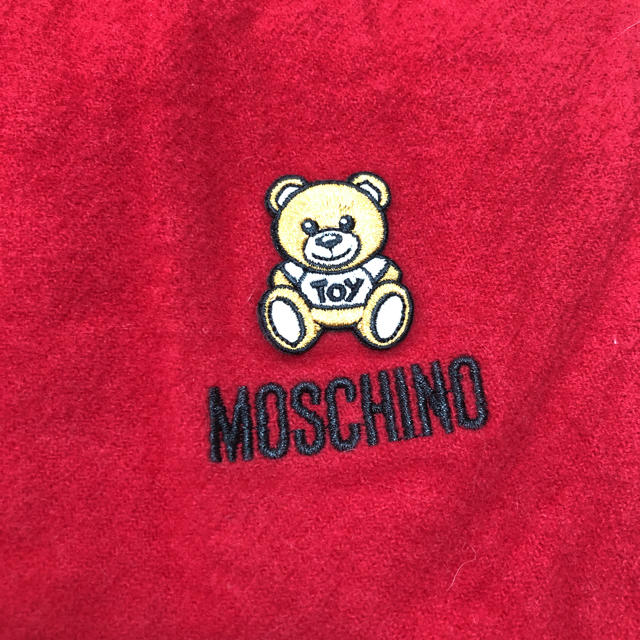 MOSCHINO(モスキーノ)のモスキーノMOSCHINOのクマのマフラー レディースのファッション小物(マフラー/ショール)の商品写真