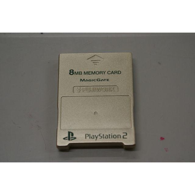PlayStation2(プレイステーション2)のFUJIWORK PlayStation2用メモリーカード 8MB ゴールド エンタメ/ホビーのゲームソフト/ゲーム機本体(その他)の商品写真