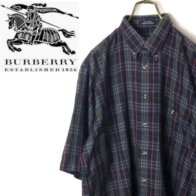 バーバリー プローサム☆【超レア】90s USA製 BDシャツ
