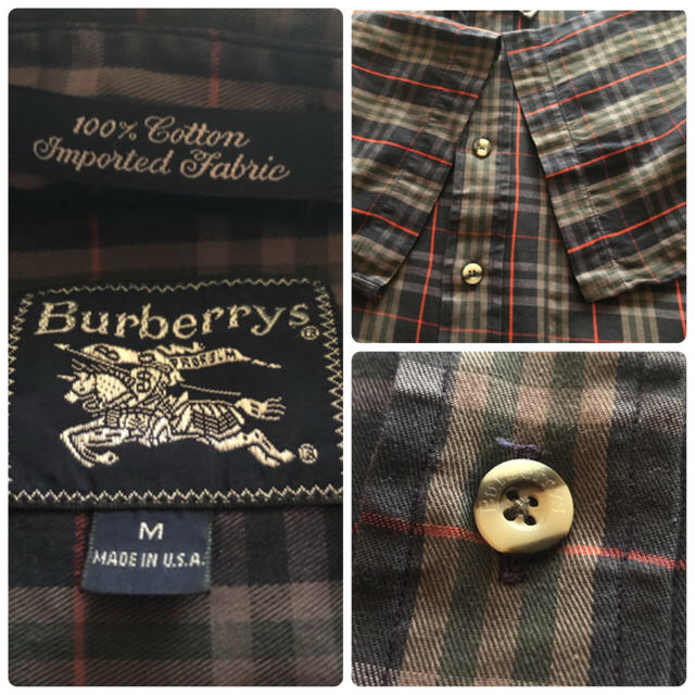 BURBERRY(バーバリー)のバーバリー プローサム☆【超レア】90s USA製 BDシャツ メンズのトップス(シャツ)の商品写真
