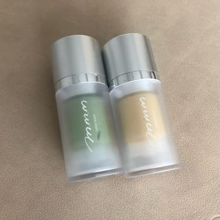 コスメキッチン(Cosme Kitchen)の2本セット　m.m.m カラーチューナー　イエロー　グリーン(コントロールカラー)