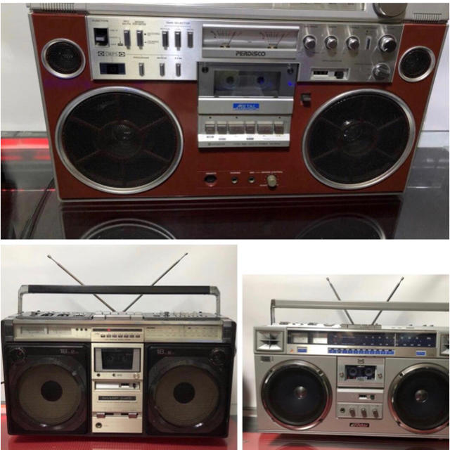 Victor(ビクター)のラジカセ3台 TRK-8600 、RC-M70、GF-505専用 スマホ/家電/カメラのオーディオ機器(ラジオ)の商品写真