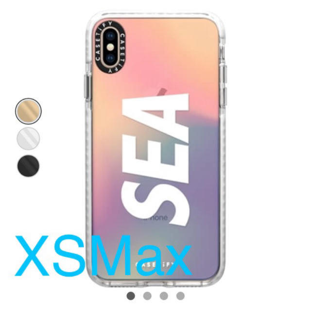 iPhone(アイフォーン)のCASETiFY × WIND AND SEA Xs Max スマホ/家電/カメラのスマホアクセサリー(iPhoneケース)の商品写真