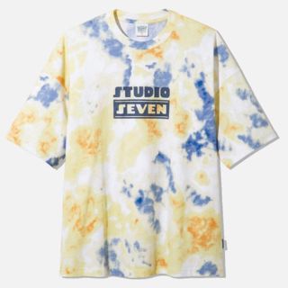 ジーユー(GU)の【 XLサイズ】GU オーバーサイズT5分袖STUDIO SEVEN 2+X(Tシャツ/カットソー(半袖/袖なし))