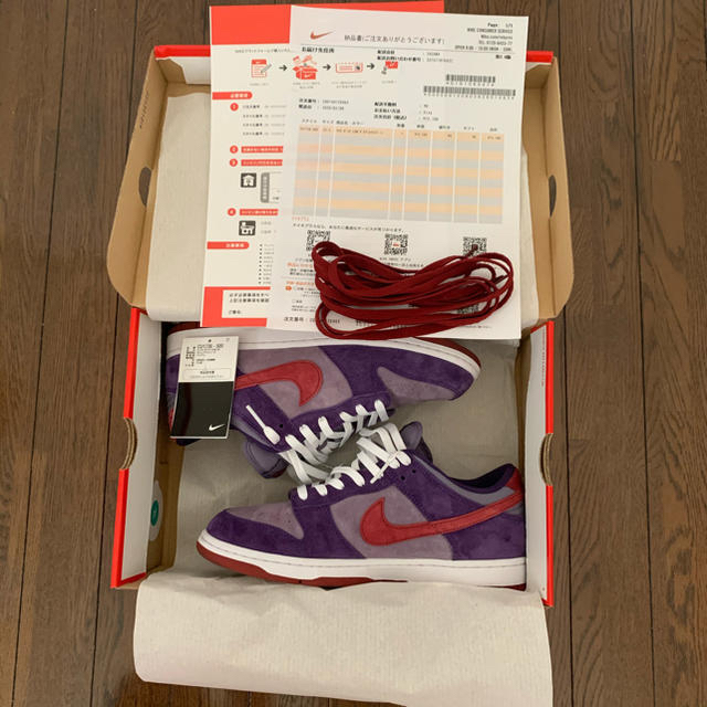 NIKE(ナイキ)のNIKE Dunk Low SP PLUM メンズの靴/シューズ(スニーカー)の商品写真