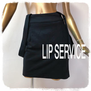 リップサービス(LIP SERVICE)のLIP SERVICE ♥ サスペンダー付き タイト スカート(ミニスカート)