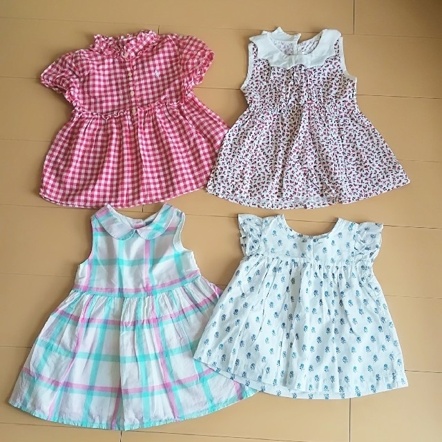 babyGAP(ベビーギャップ)の女の子 21点  90 ～ 100  美品  babyGap ラルフローレン  キッズ/ベビー/マタニティのキッズ服女の子用(90cm~)(Tシャツ/カットソー)の商品写真