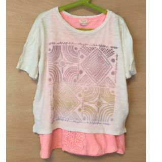 ザラキッズ(ZARA KIDS)のタンクトップ＆Tシャツ　セット　140&130(Tシャツ/カットソー)