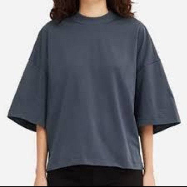 UNIQLO(ユニクロ)のUNIQLO オーバーサイズスクエアT メンズのトップス(Tシャツ/カットソー(半袖/袖なし))の商品写真